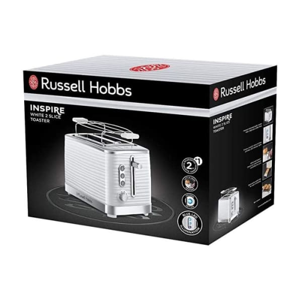 Grille Pain RUSSELL HOBBS 1050W Blanc (24370-56) Grille Pain RUSSELL HOBBS 1050W Blanc (24370-56)